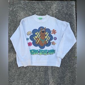 1998 Scooby Dooby Doo colorful sweatshirt| Large